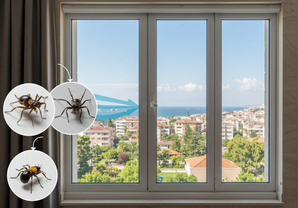 İzmir Sineklik Sistemleri ile Haşerelere Karşı